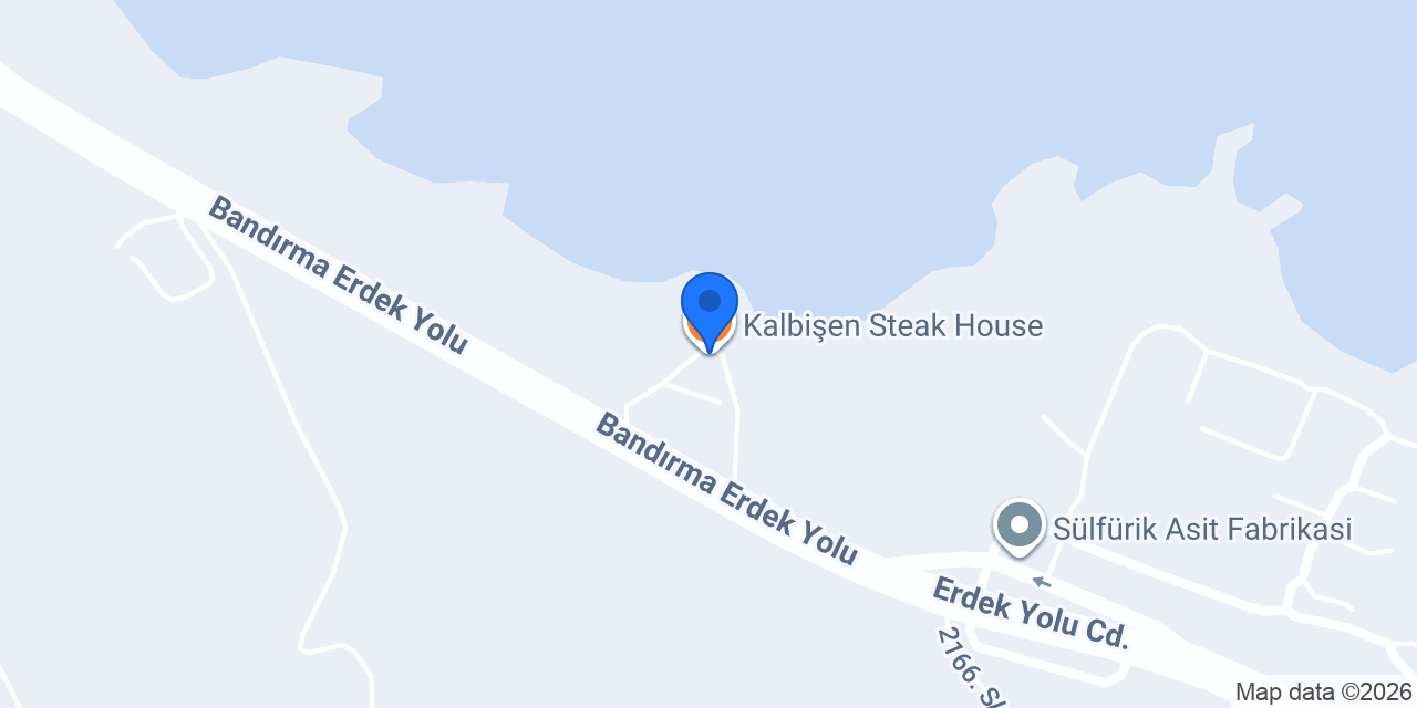 Kalbişen Steak House konumu