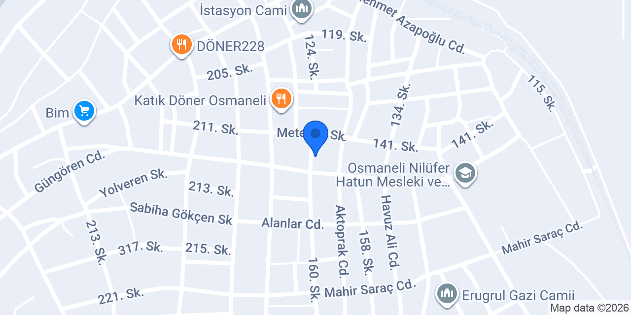 Osmaneli Taksi Yunus konumu