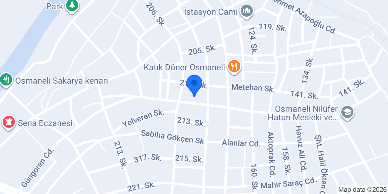 Show bayan kuaförü Osmaneli konumu