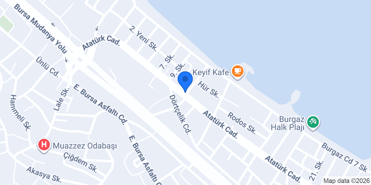 Gökkuşağı Tost Evi konumu