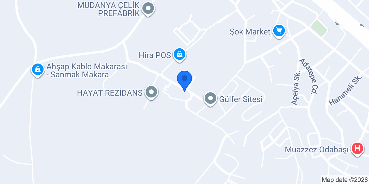CANBAY İNŞAAT SATILIK DAİRELER konumu