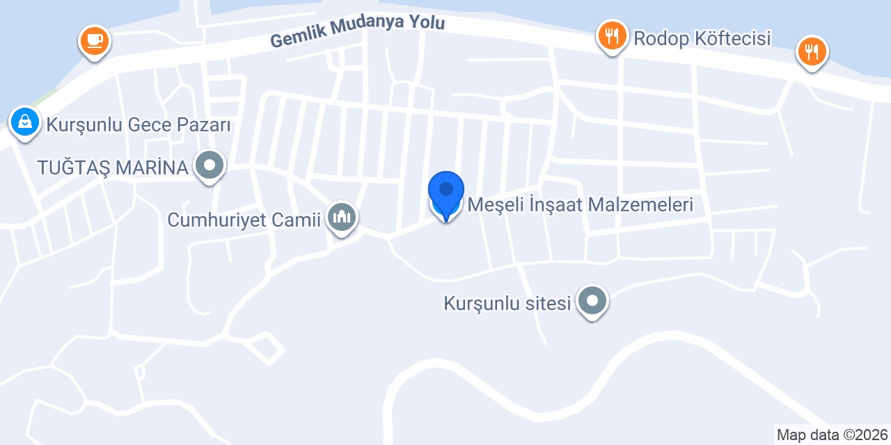 Meşeli İnşaat Malzemeleri konumu