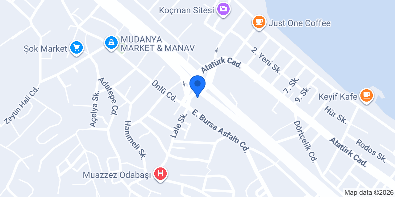 Yıldırım Bahçe Mobilyaları (Toptan & Perakende) konumu