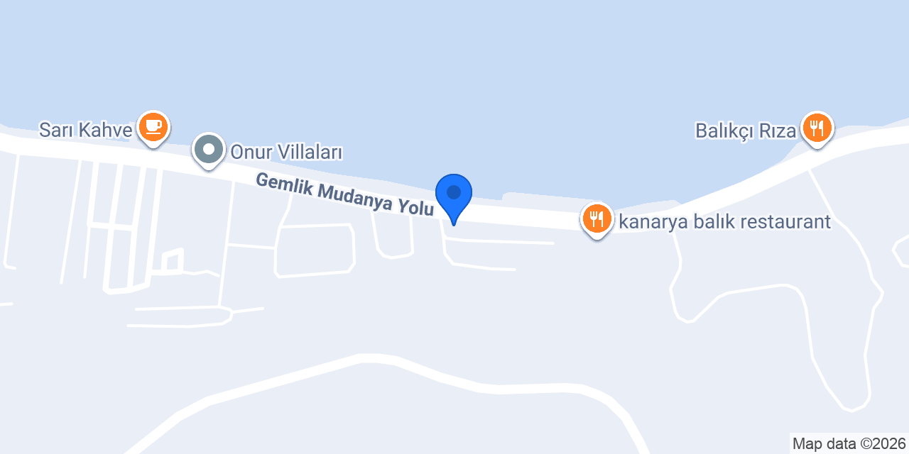 Sarı A la Carte konumu