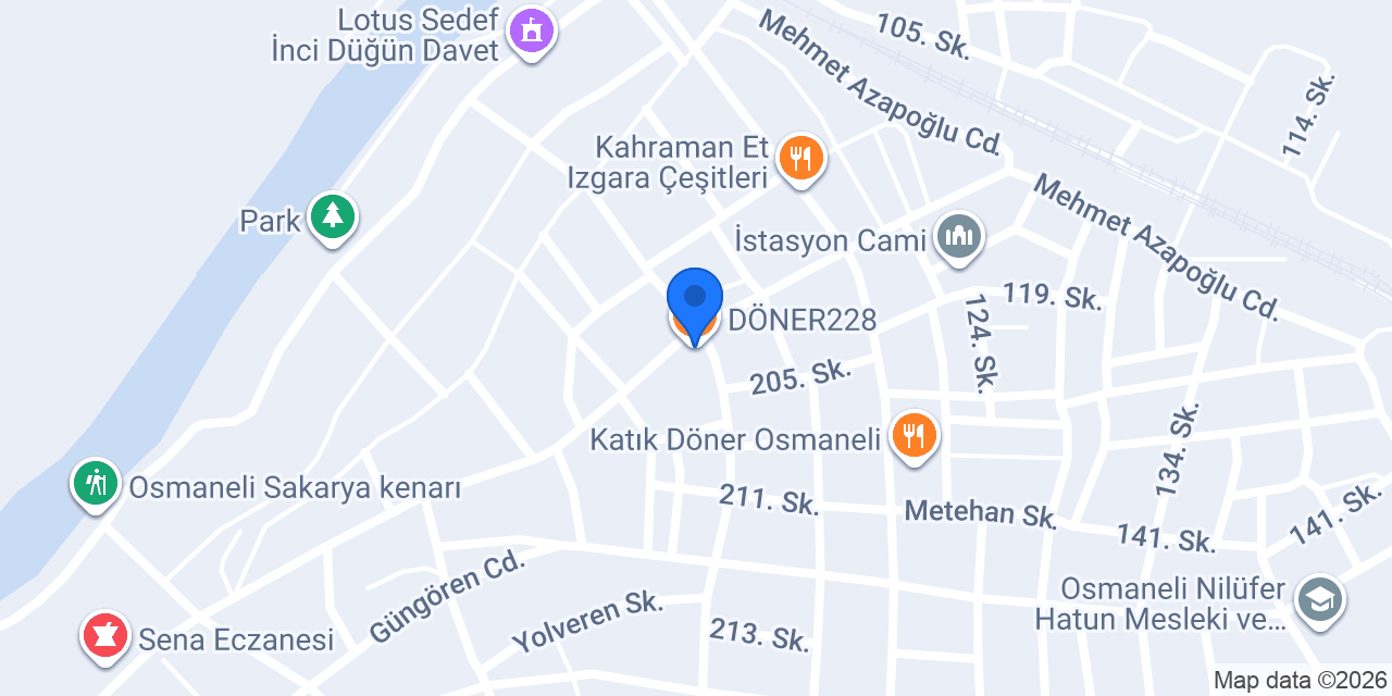 DÖNER228 konumu