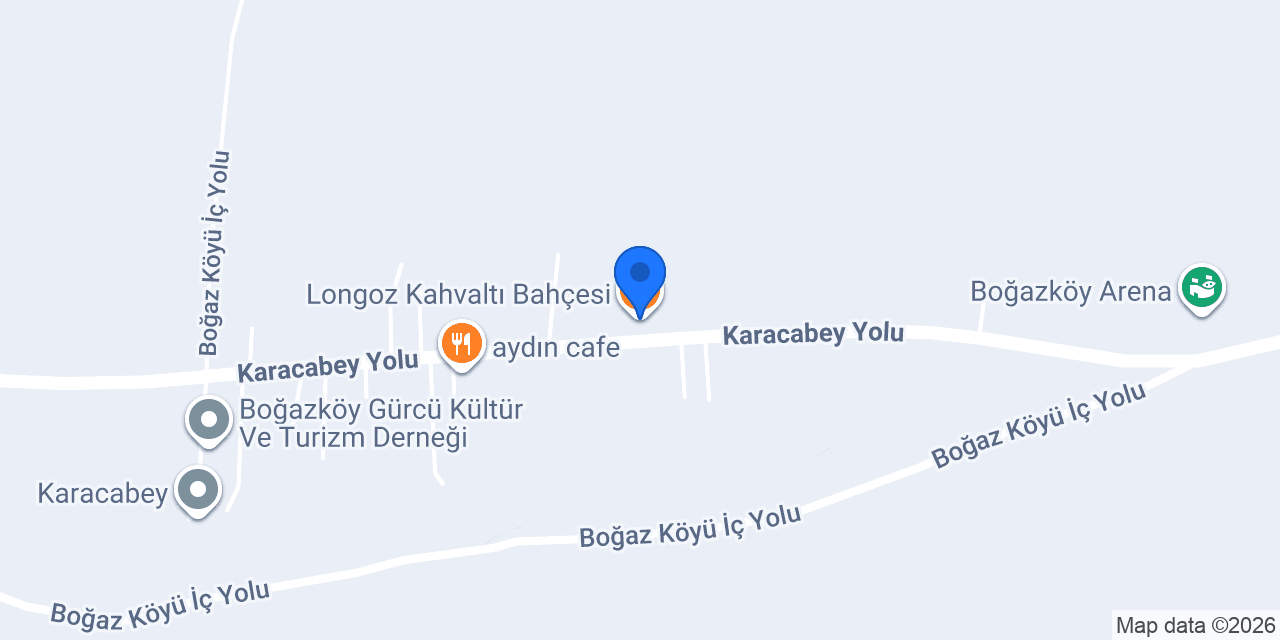 Longoz Kahvaltı Bahçesi konumu