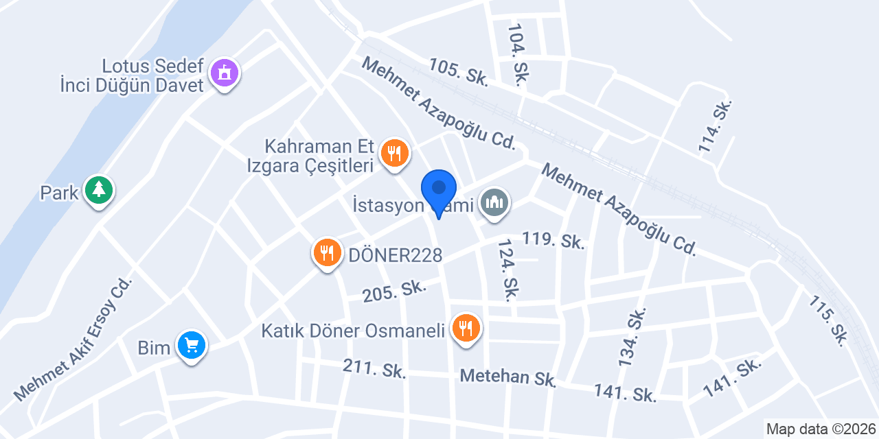Lefke patisserie konumu