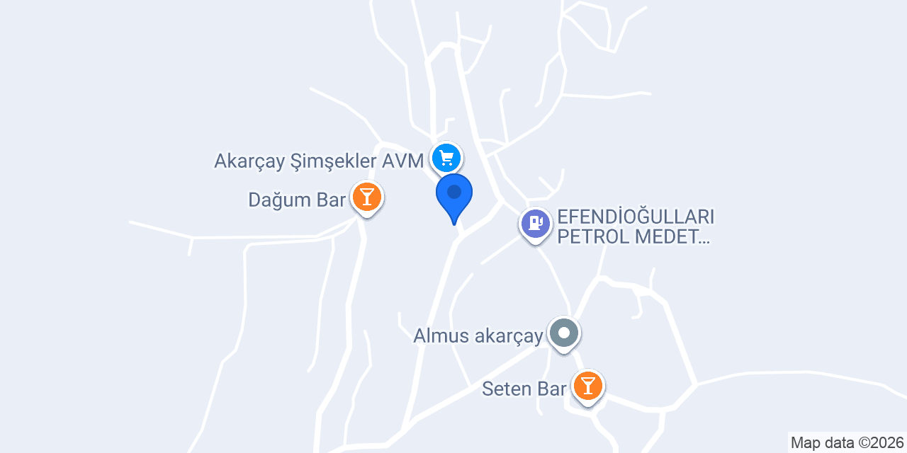 Akarçay Belediyesi konumu