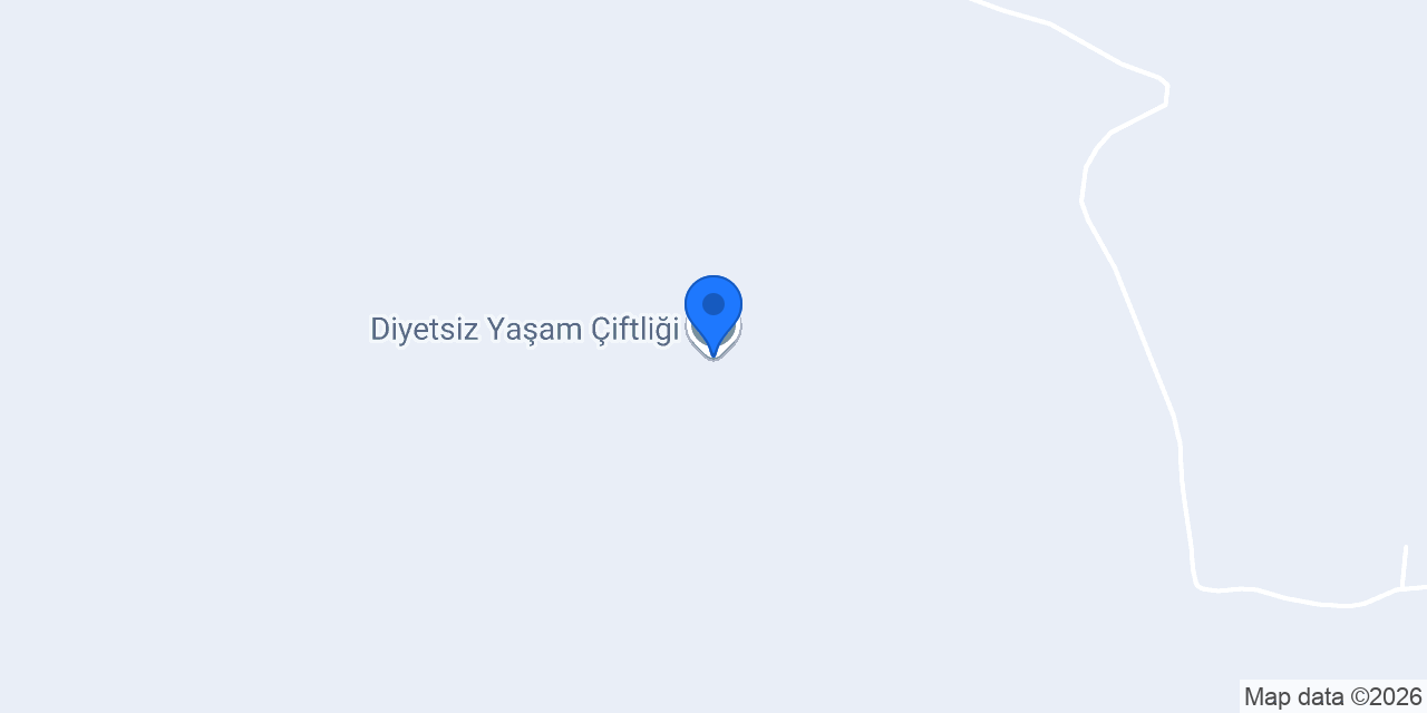 Diyetsiz Yaşam Çiftliği konumu