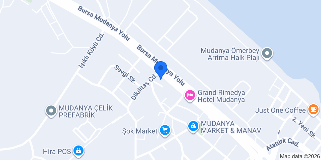 Ber Rent a Car konumu