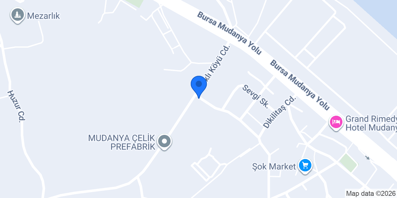 Alen Dizayn Mobilya Atölyesi konumu