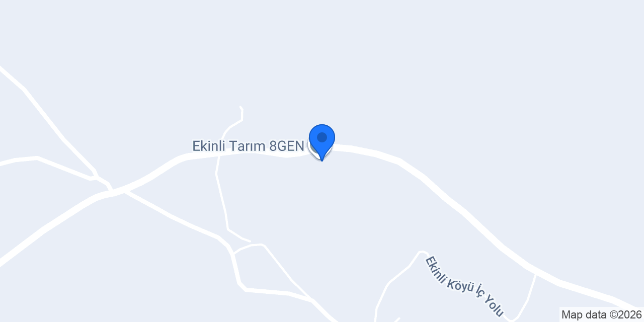 Ekinli Tarım 8GEN konumu