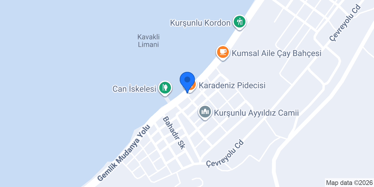 Kios Gurme konumu