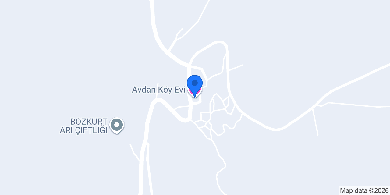 Avdan Köy Evi konumu