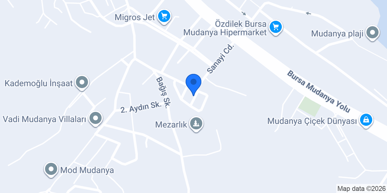 Ekşın Garage konumu