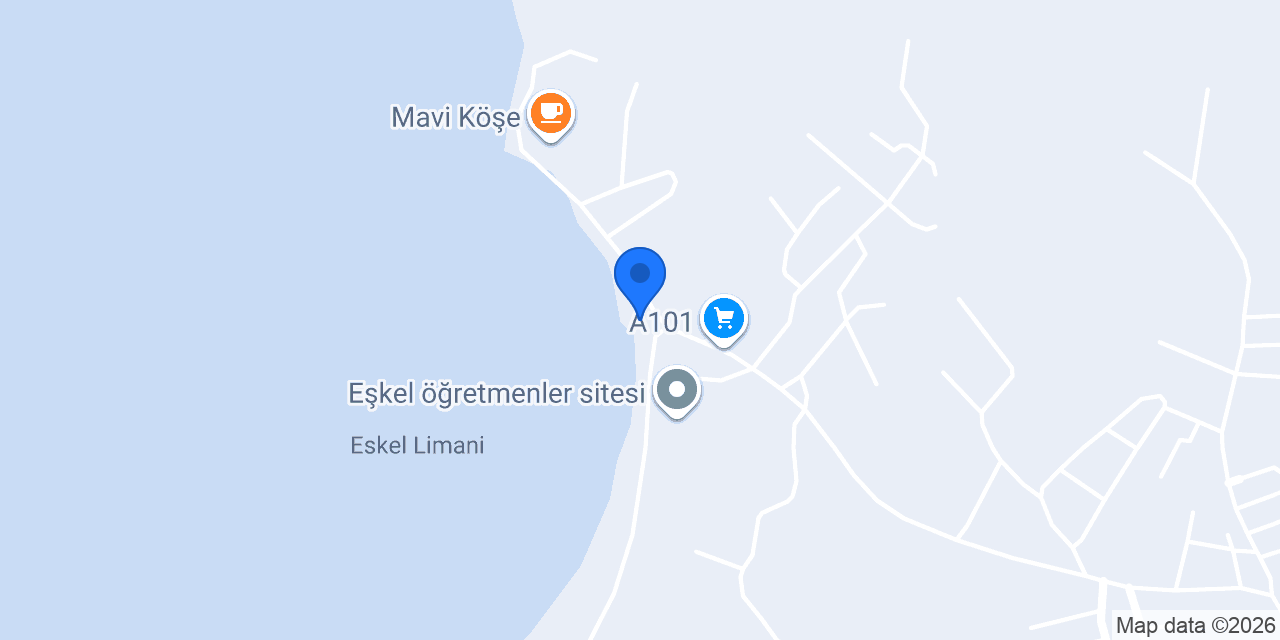 Eşkel Çınaraltı Pansiyon restoran konumu