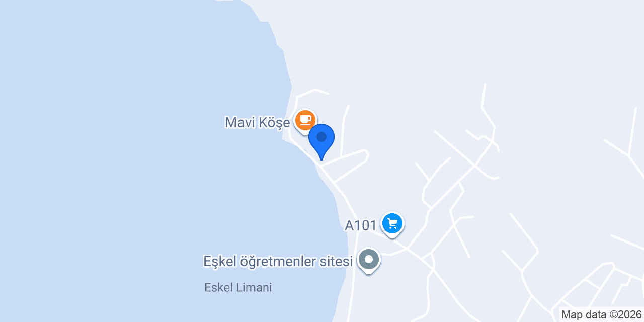Deniz Yıldızı Cafe Restaurant Eşkel konumu