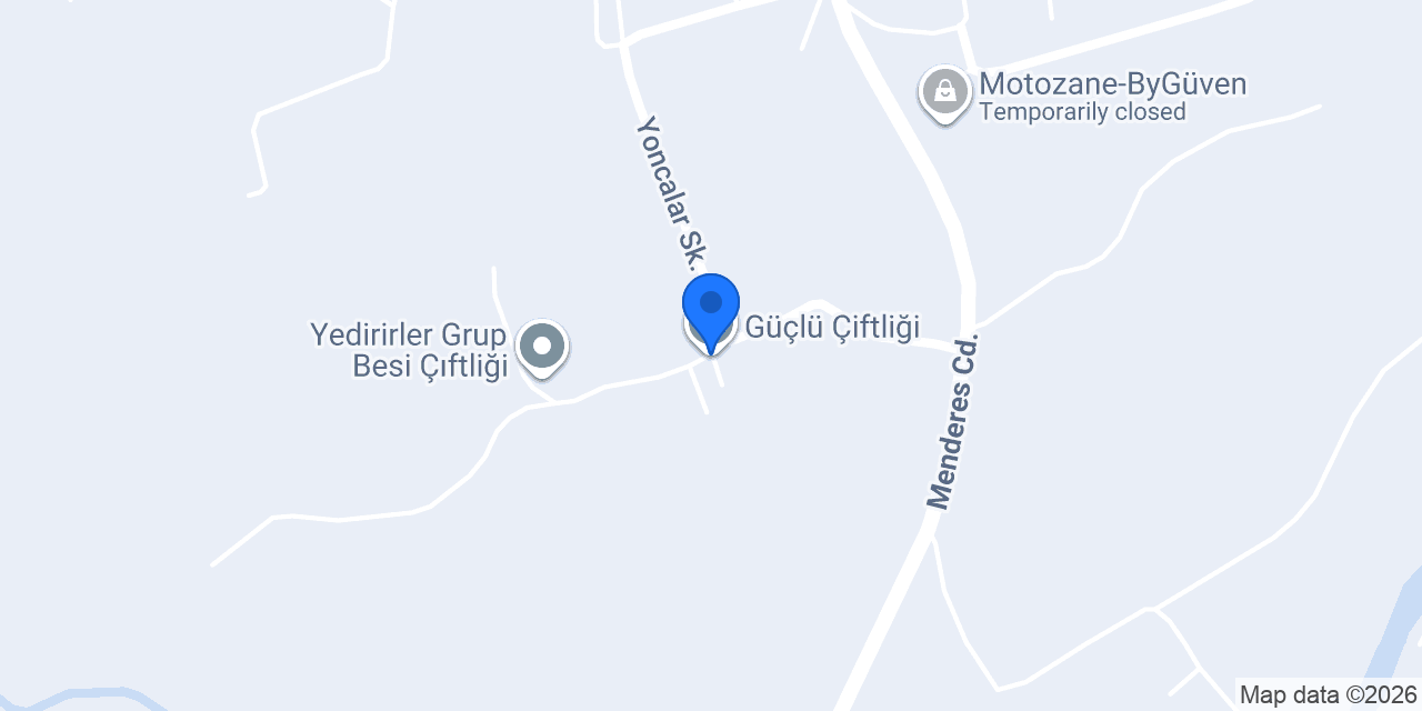 Güçlü Çiftliği konumu