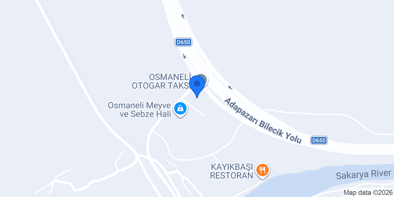 Buzlu Osmaneli şubesi konumu