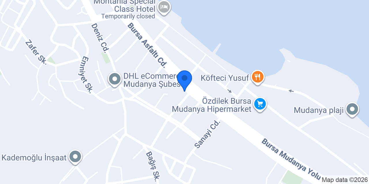 Nil Kuru Temizleme Mudanya Halı Yıkama konumu