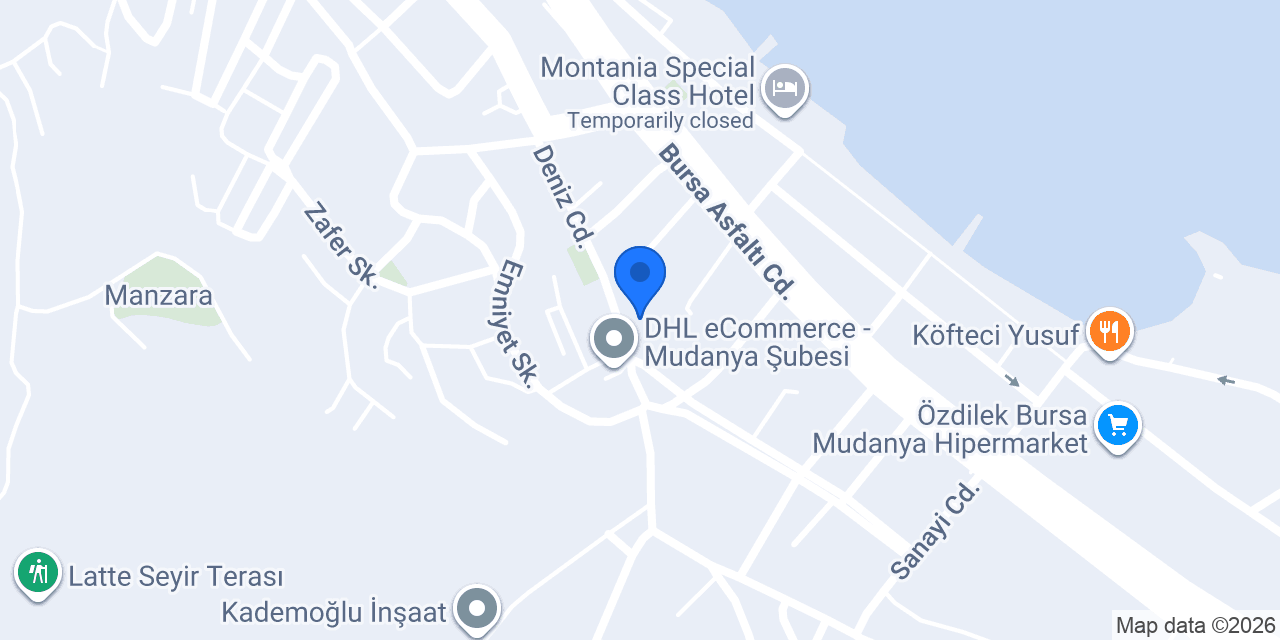 Toprak Erkek Kuaförü konumu