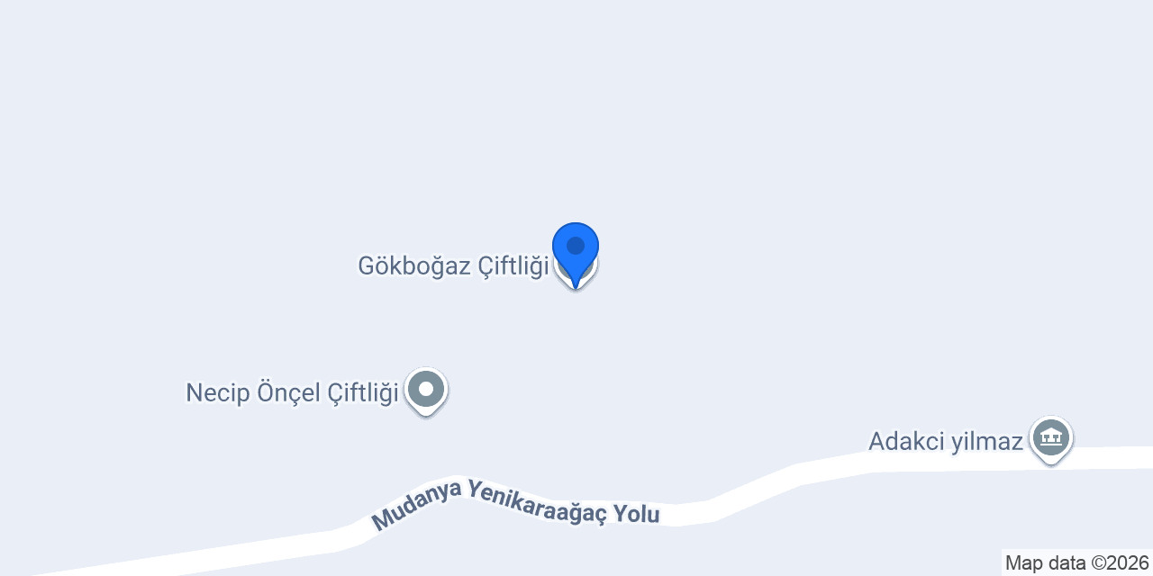 Gökboğaz Çiftliği konumu