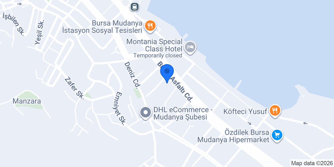 Mudanya lastik yol yardım 7/24 konumu