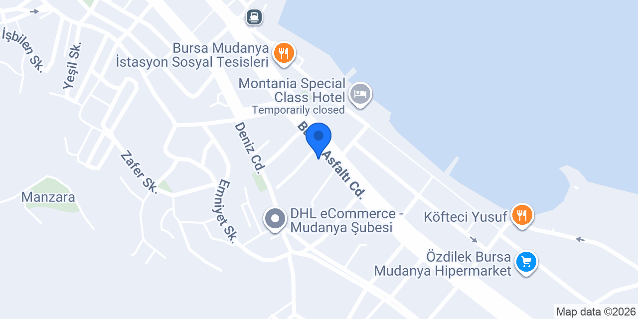 Maydonoz Döner Mudanya konumu