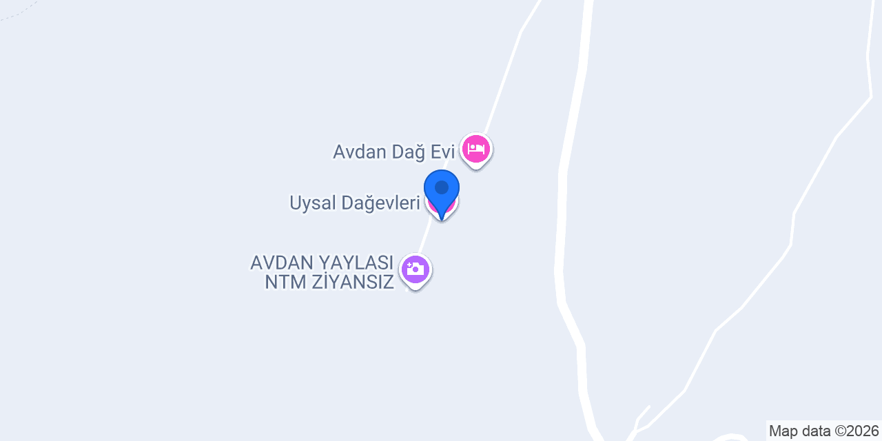Uysal Dağevleri konumu
