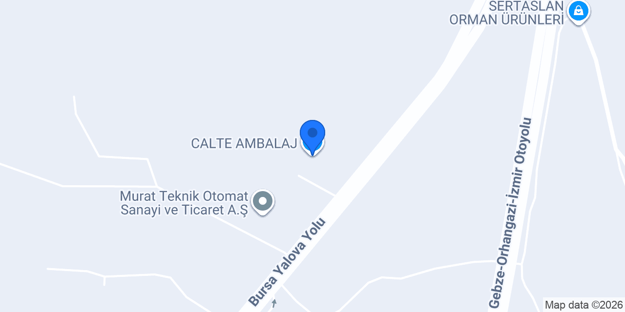 CALTE AMBALAJ konumu