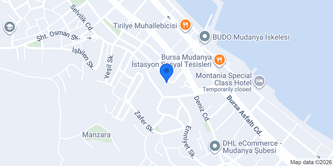 Mudanya Game Center konumu