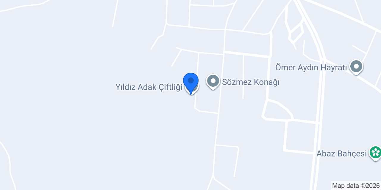 Yıldız Adak Çiftliği konumu