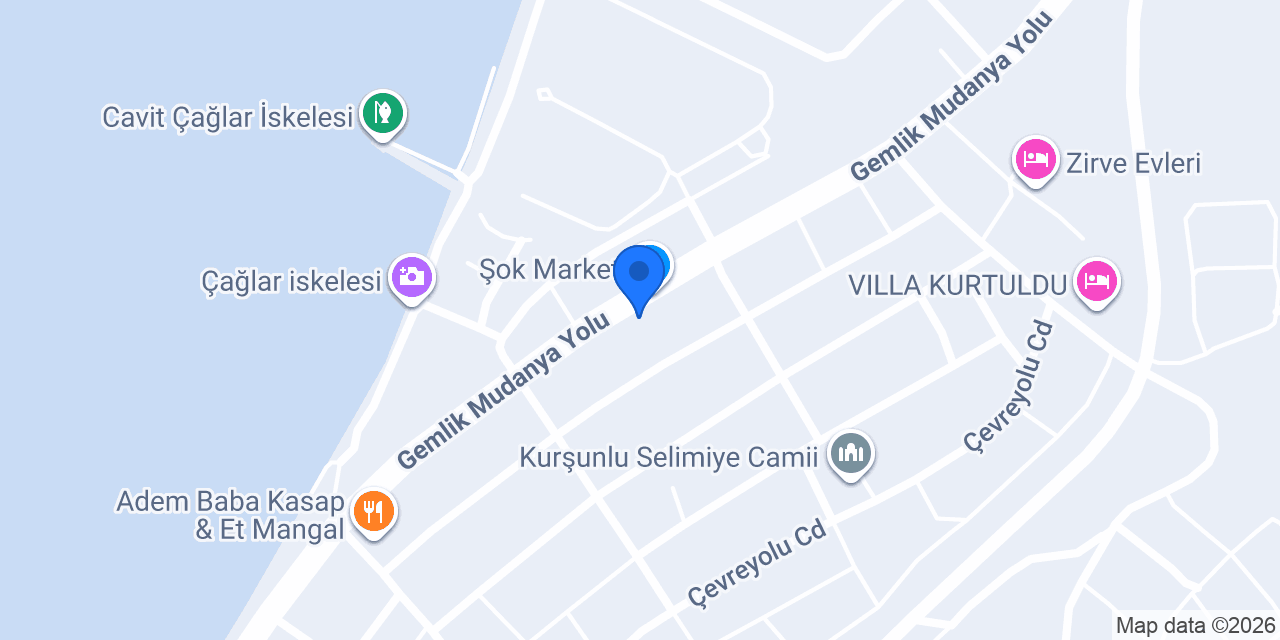 Kurşunlu karavan evler konumu