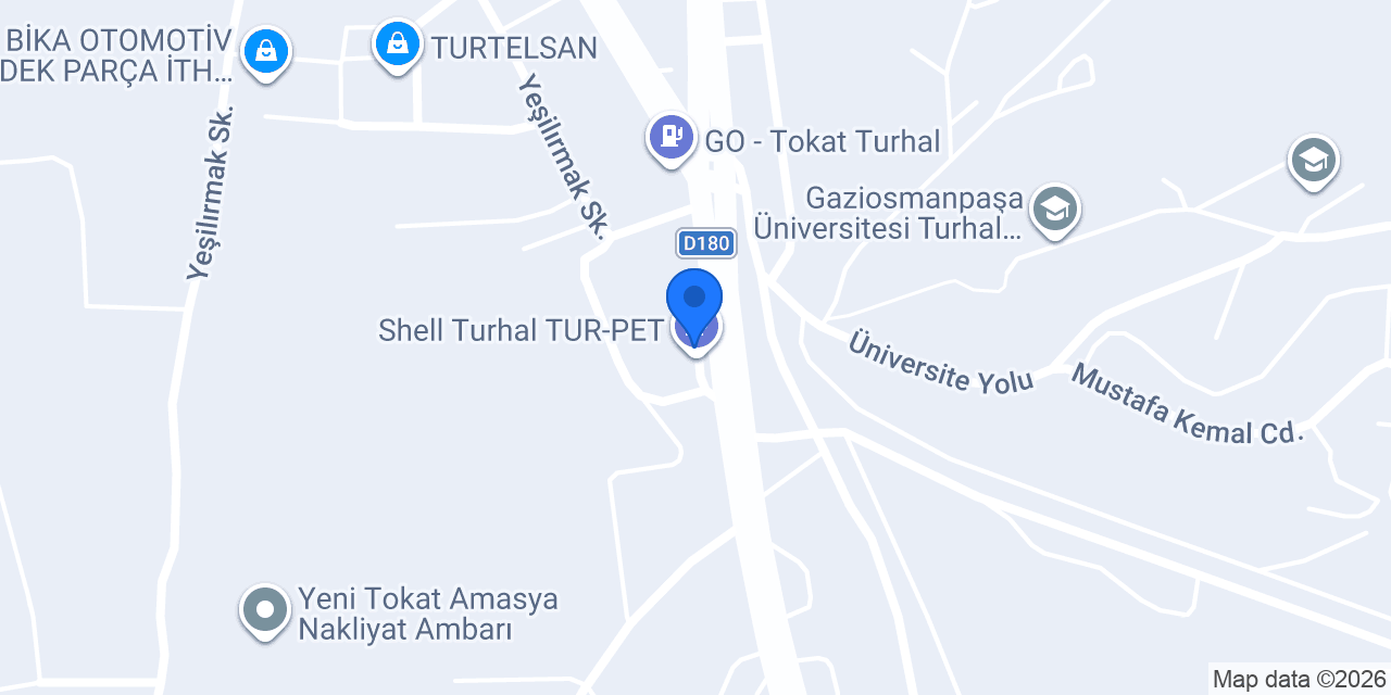 TEKELİ AKARYAKIT / SHELL konumu