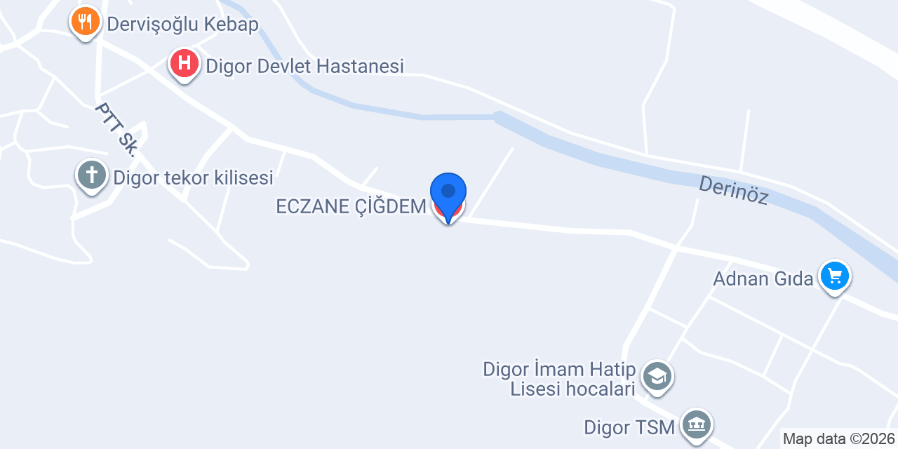ECZANE ÇİĞDEM konumu