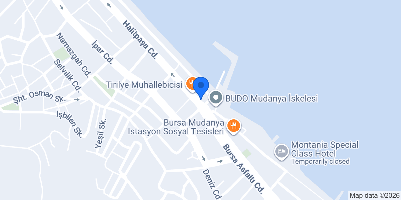 Mudanya Taksi konumu
