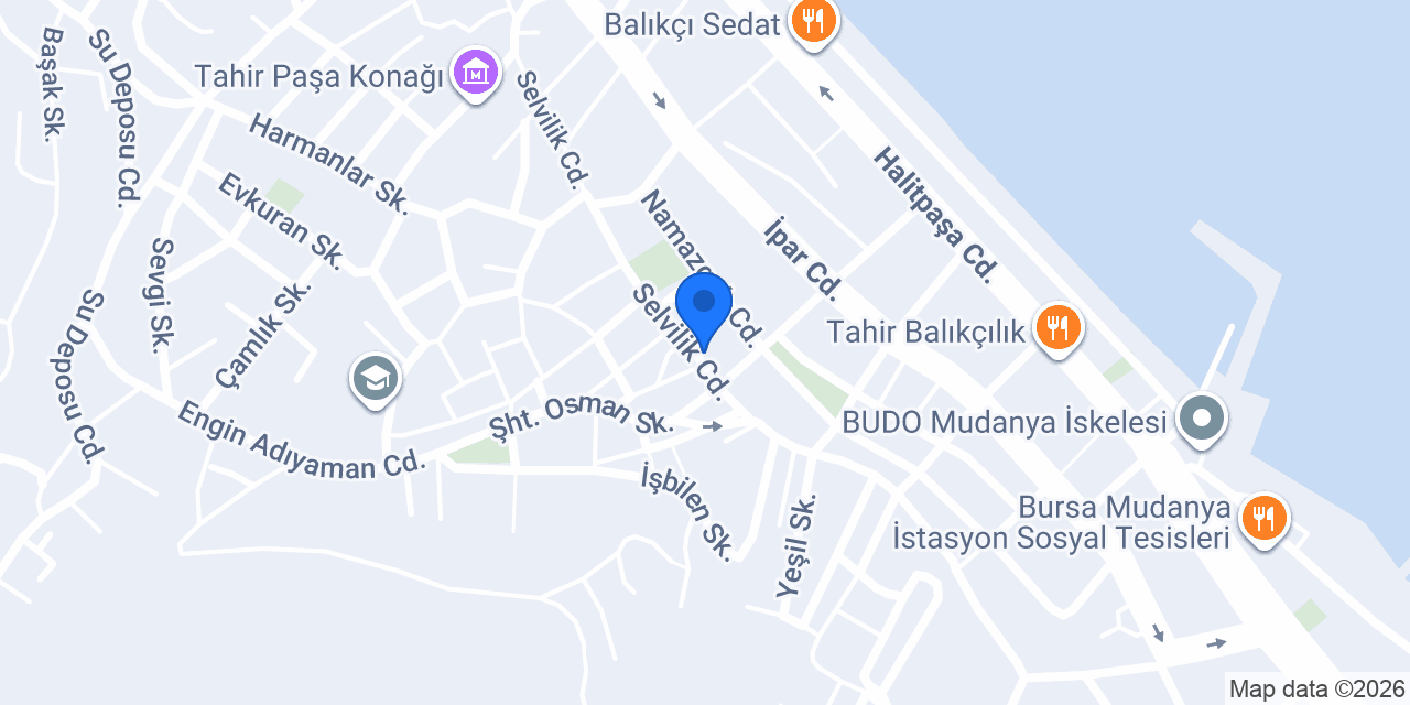 Bursa İHH Mudanya Temsilciliği konumu