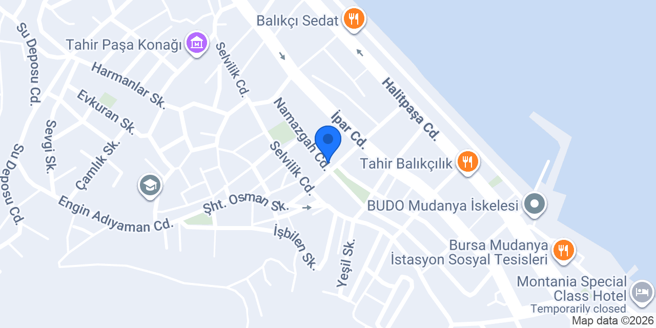 Mudanya Zafer Av Market konumu