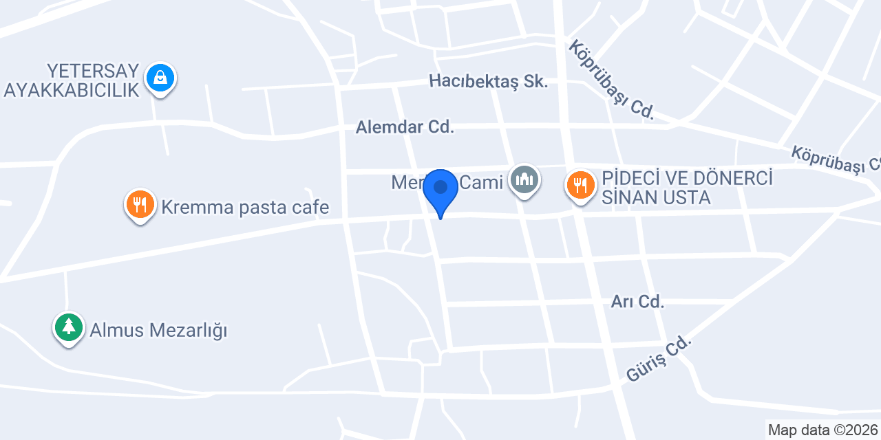 Badem Pastanesi konumu