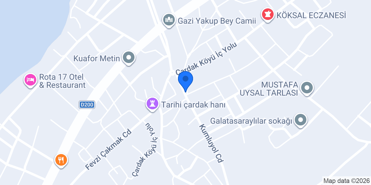 Öztürk Eczanesi konumu