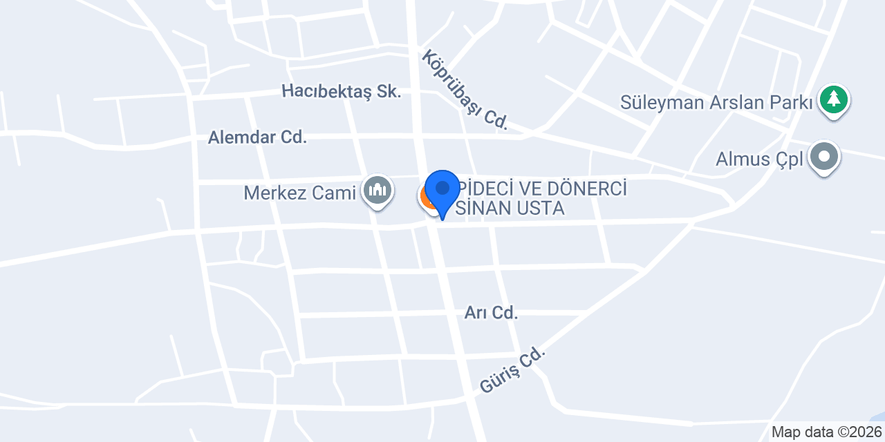 Merkez Eczanesi konumu