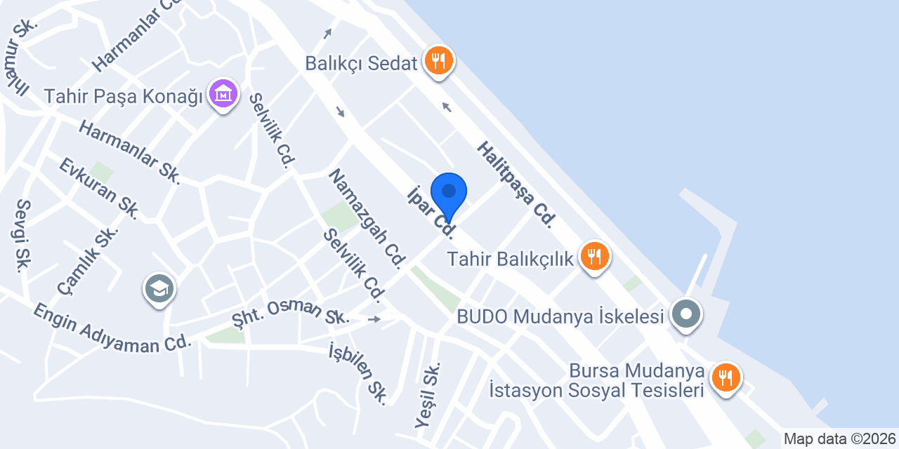 Şahin Et Kasap konumu