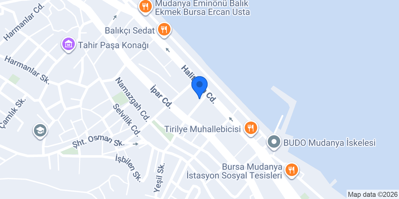 Oto Kiralama Mudanya konumu