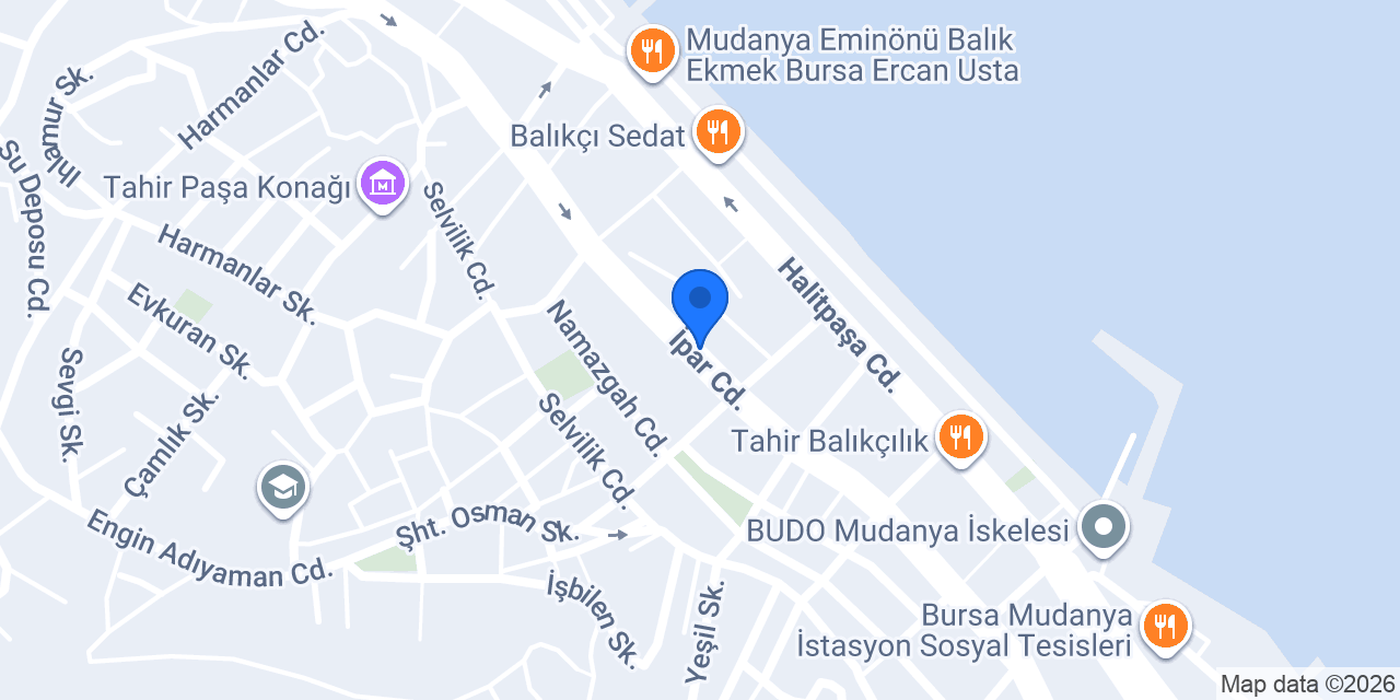 DP Parfüm Mudanya konumu