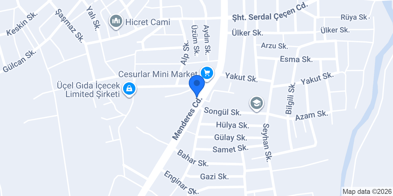GÖKÇE TEL VE METAL SANAYİ konumu
