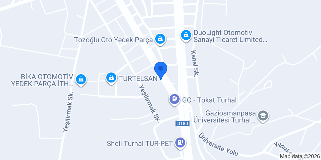 Dinç oto konumu