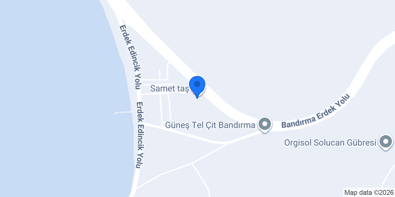Samet taş konumu