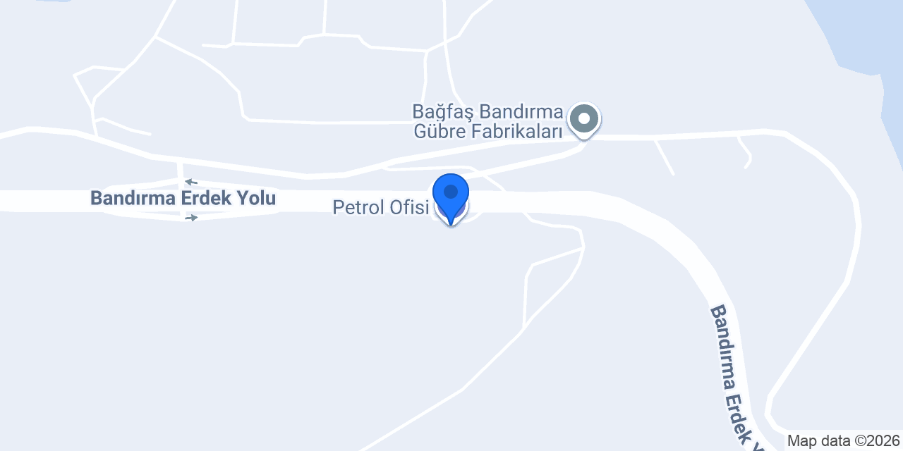 Petrol Ofisi konumu