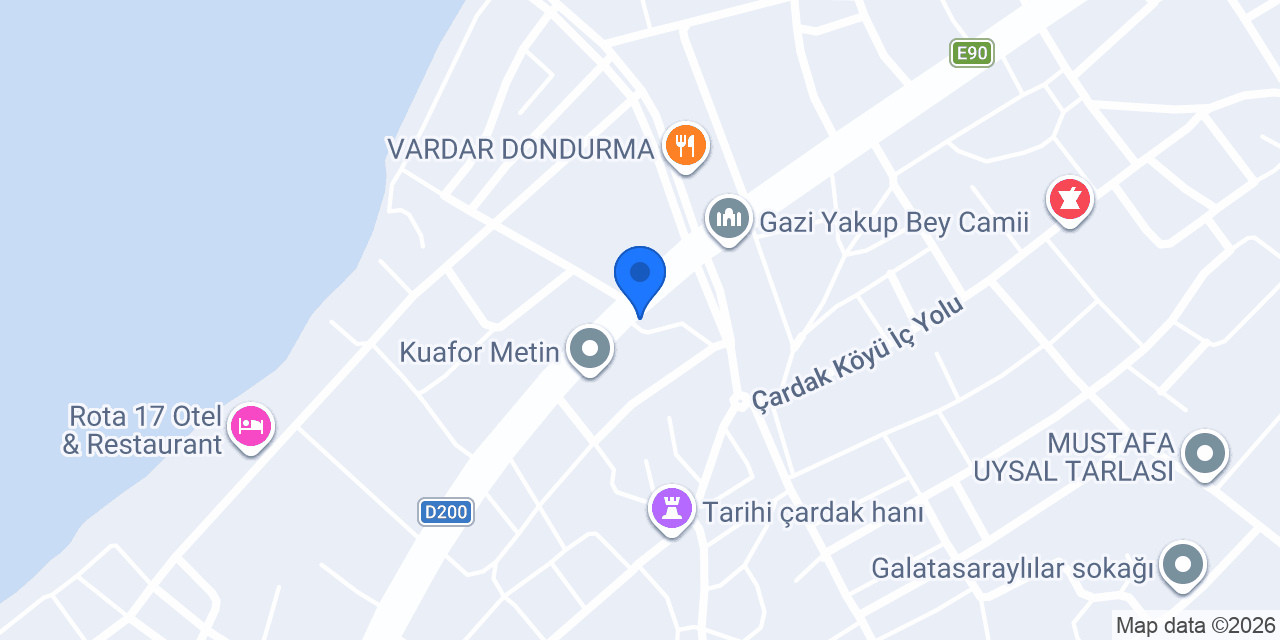 Dönerci Muço usta konumu