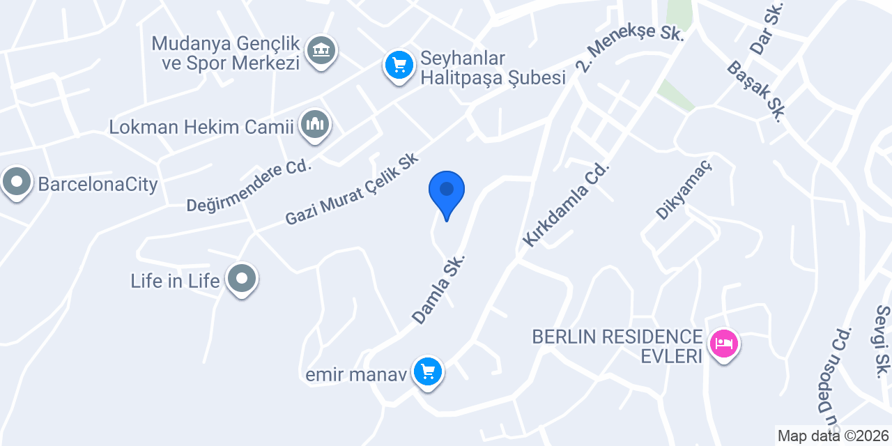 Mudanya Prestij Sitesi konumu